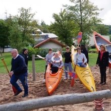 Neue Kajaks und Kanadier für das Wahlfach Kanu